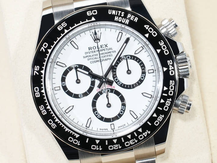 ロレックス デイトナ Ref.126500LN ステンレススチール ホワイト文字盤 未使用 hofqeezz