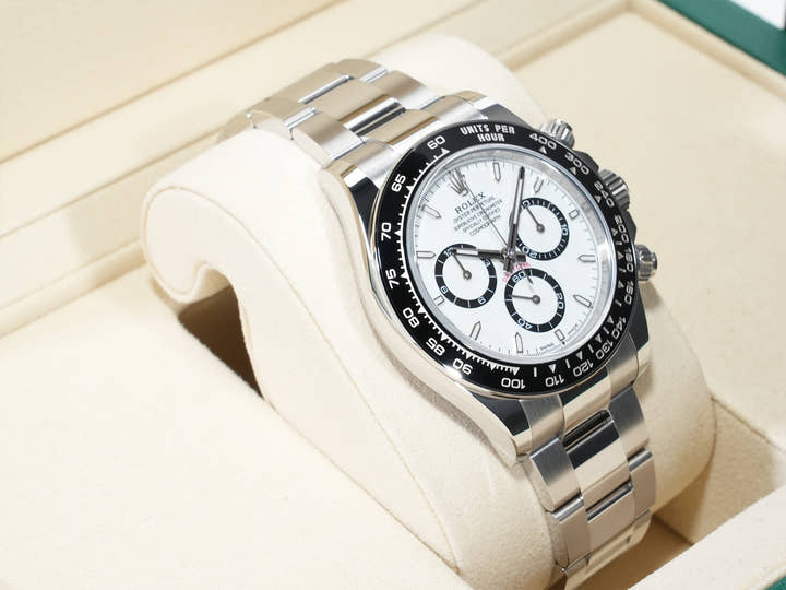 ロレックス デイトナ Ref.126500LN ステンレススチール ホワイト文字盤 未使用 hofqeezz