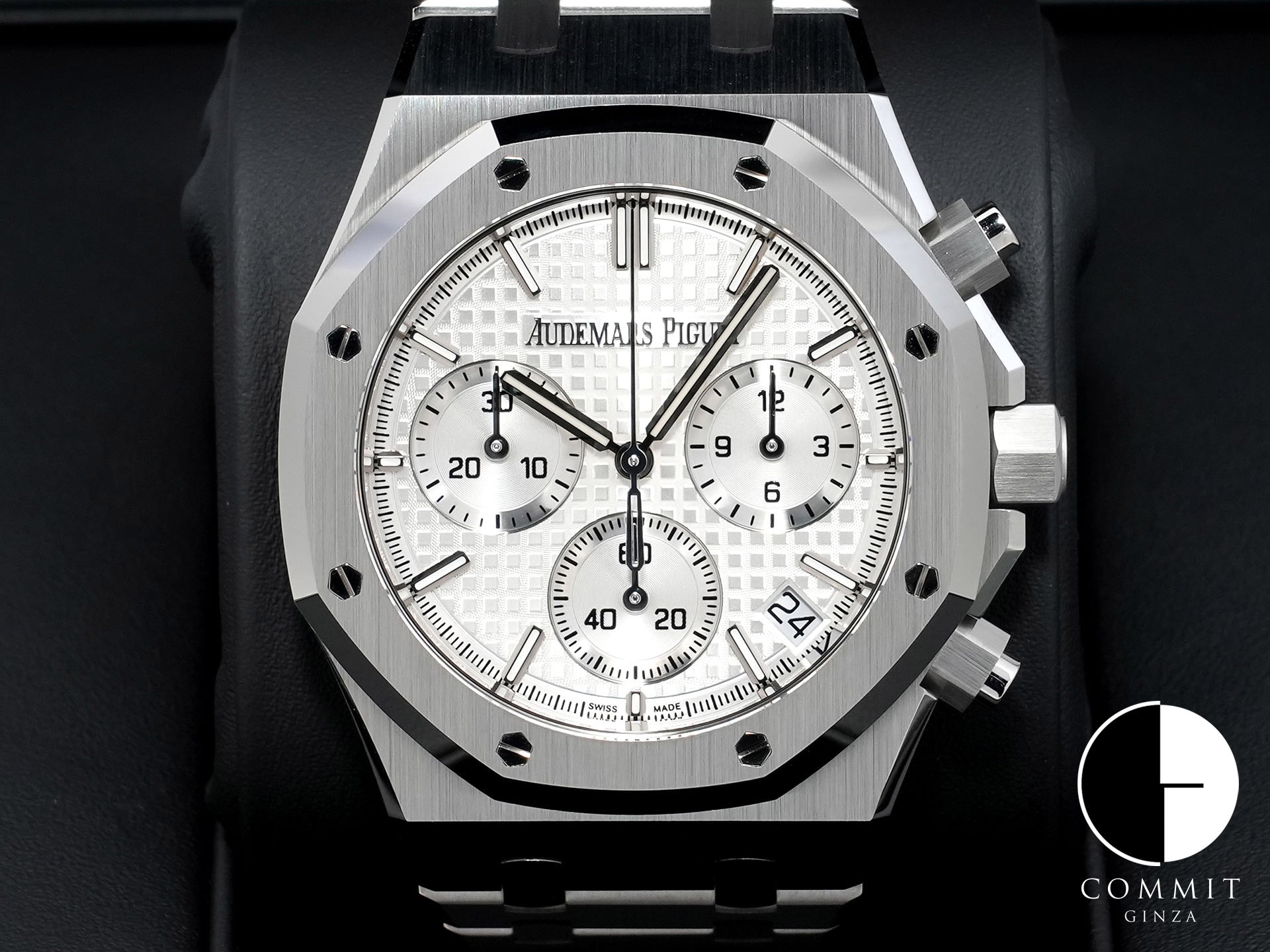 オーデマピゲ ロイヤルオーク クロノグラフ 50周年記念 Ref.26240ST.OO.1320ST.03 ステンレススチール シルバー文字盤 未使用 u7f2bdoa