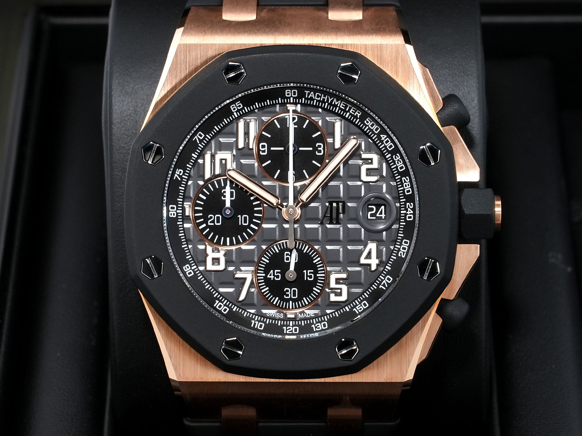 オーデマピゲ ロイヤルオーク オフショア クロノグラフ Ref.26238OK.OO.A002CA.01 ピンクゴールド スレートグレー文字盤 未使用 mowqoqvx