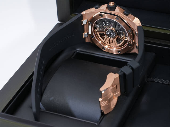 Audemars Piguet Royal Oak Offshore Chronograph Ref. 26238OK.OO.A002CA.01 Pink Gold Slate Gray Dial Unused mowqoqvx