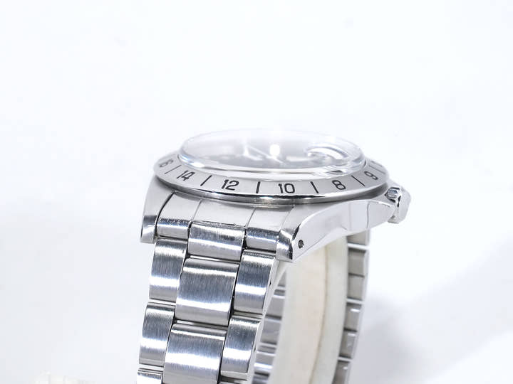 ロレックス エクスプローラーII Ref.1655 ステンレススチール ブラック文字盤 オイスターブレスレット 中古 xfyu9dp8