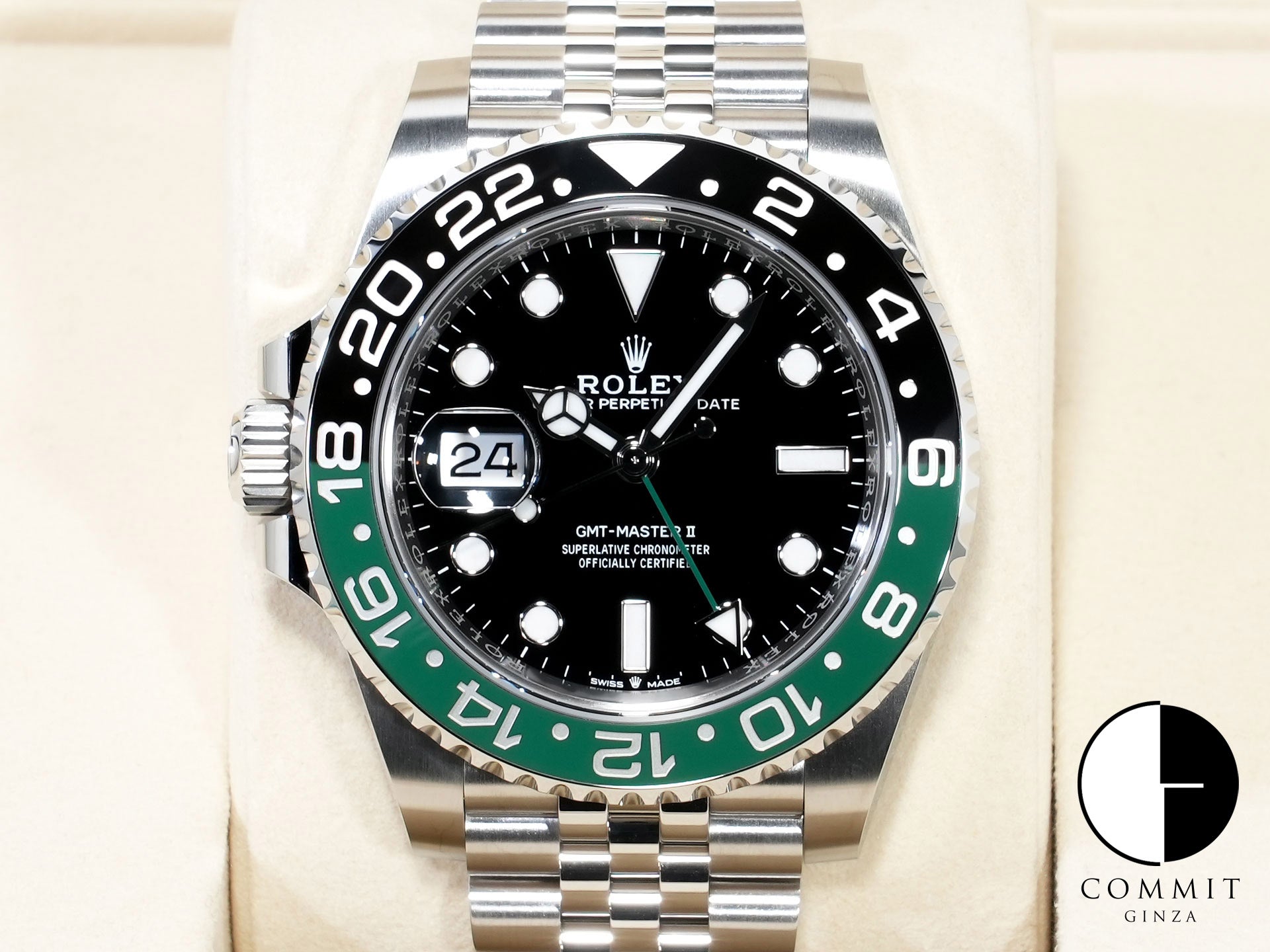 ロレックス GMTマスターII Ref.126720VTNR ステンレススチール ブラック文字盤 ジュビリーブレスレット 未使用 assrp38f