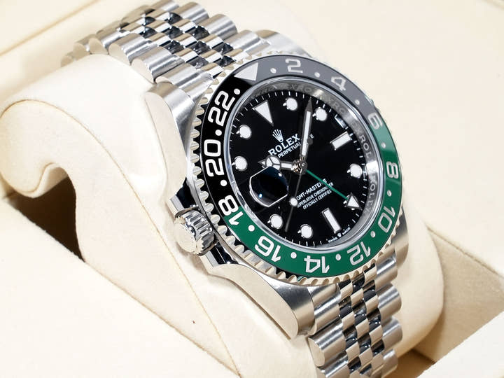 ロレックス GMTマスターII Ref.126720VTNR ステンレススチール ブラック文字盤 ジュビリーブレスレット 未使用 oav26udv