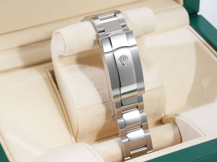 Rolex Datejust 41 Ref. 126300 Stainless Steel Azzurro Blue Dial Oyster Bracelet Excellent Condition jewf2srv