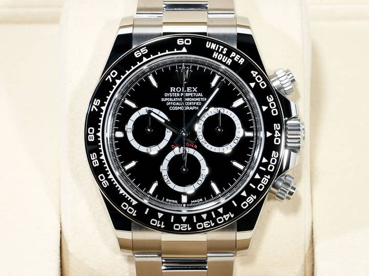 ロレックス デイトナ Ref.126500LN ステンレススチール ブラック文字盤 未使用 79nufeee