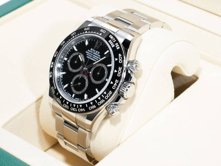 ロレックス デイトナ Ref.126500LN ステンレススチール ブラック文字盤 未使用 79nufeee