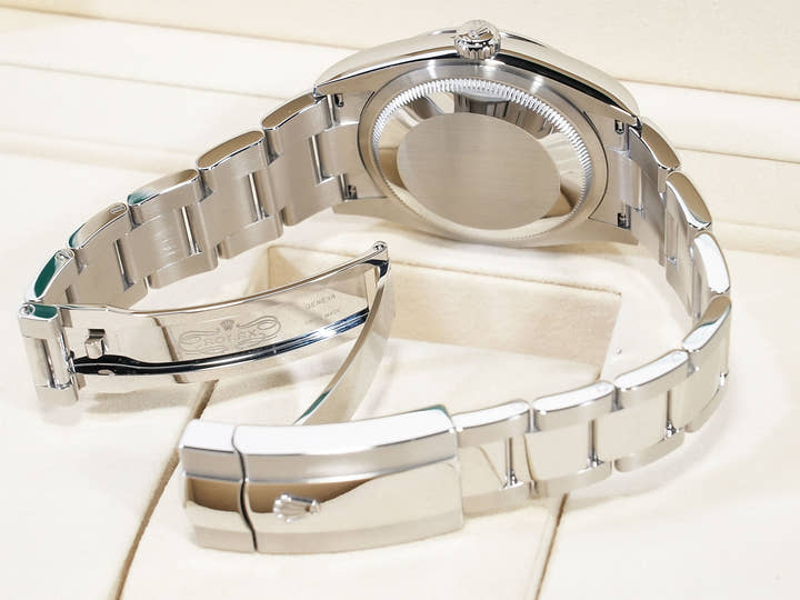 ロレックス デイトジャスト36 Ref.126200 ステンレススチール スレートローマン文字盤 オイスターブレスレット 未使用 id99qyoq