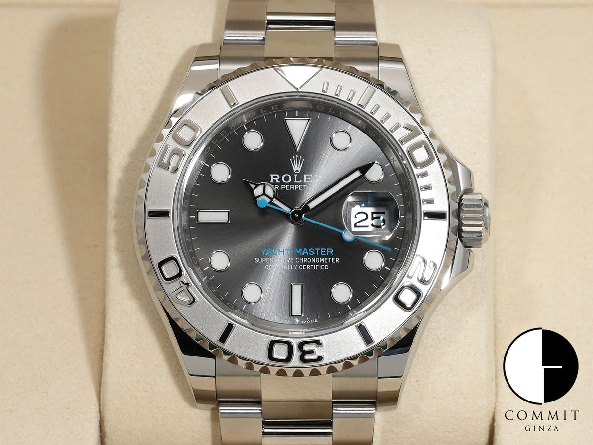 Rolex Yacht-Master 40 Ref. 126622 Stainless Steel/Platinum Slate Dial Unused qhmfkrv3