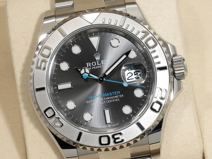 Rolex Yacht-Master 40 Ref. 126622 Stainless Steel/Platinum Slate Dial Unused qhmfkrv3