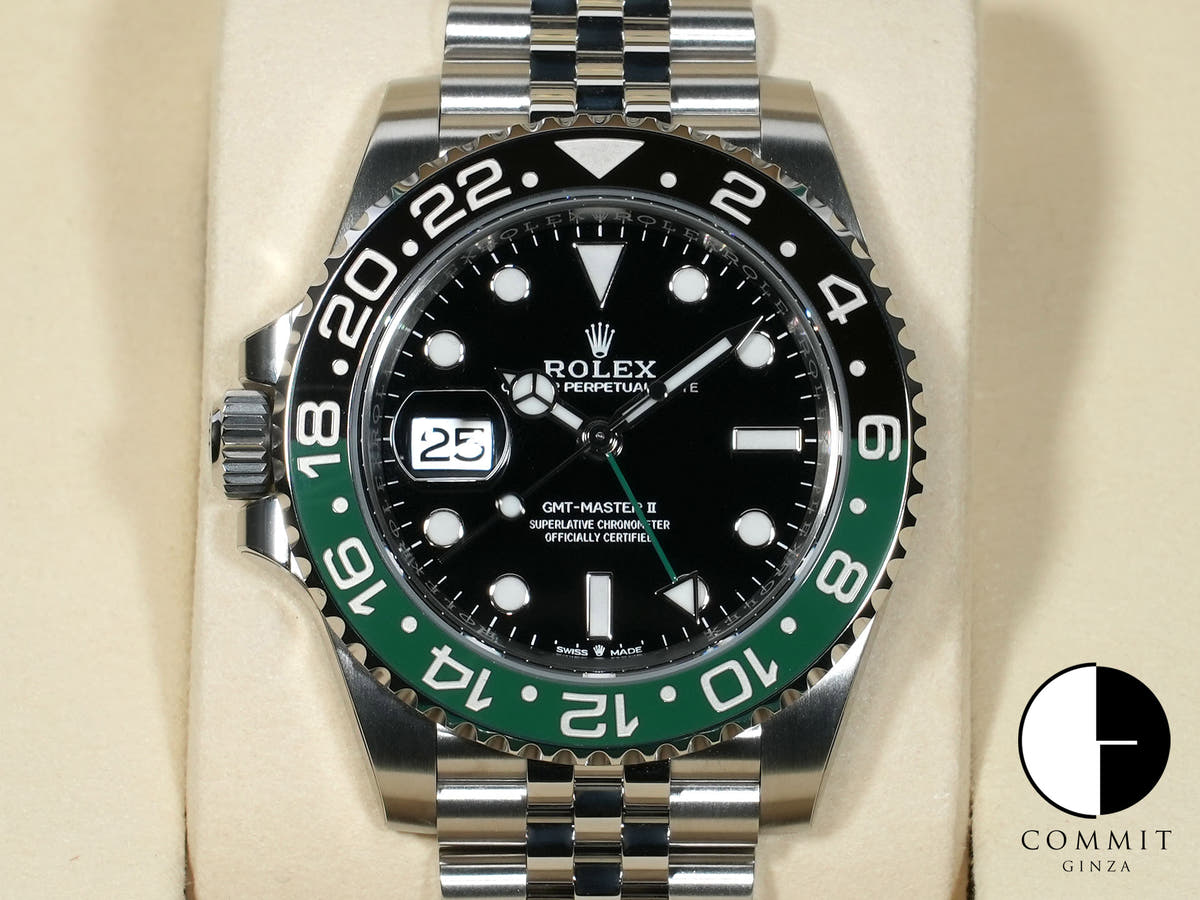 Rolex GMT-Master II Ref. 126720VTNR Stainless Steel with Black Dial and Jubilee Bracelet, Unused (nuakj5pt)
