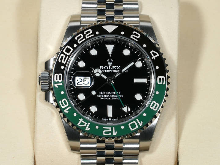 Rolex GMT-Master II Ref. 126720VTNR Stainless Steel with Black Dial and Jubilee Bracelet, Unused (nuakj5pt)