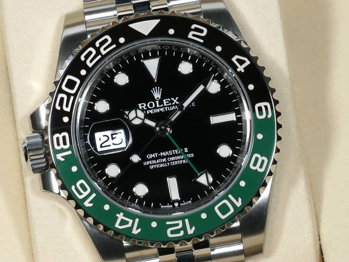 Rolex GMT-Master II Ref. 126720VTNR Stainless Steel with Black Dial and Jubilee Bracelet, Unused (nuakj5pt)