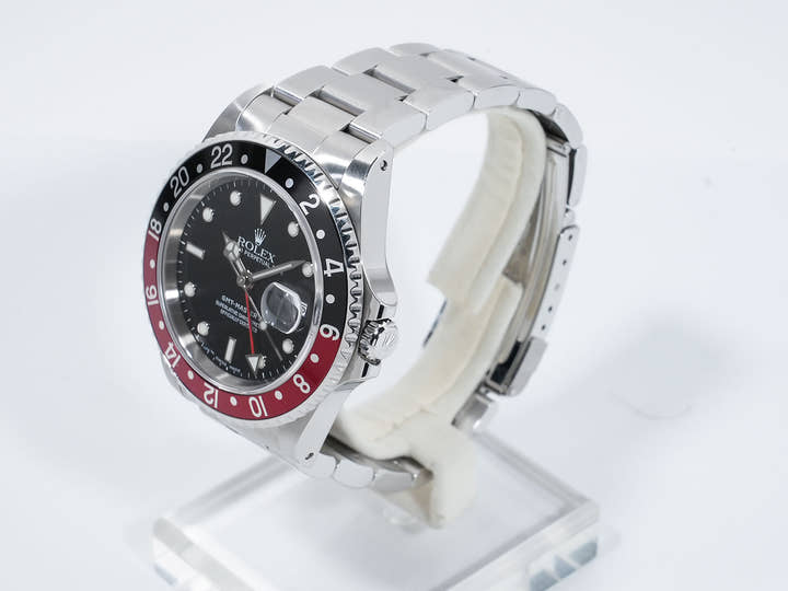 ロレックス GMTマスターII Ref.16710 ステンレススチール ブラック文字盤 オイスターブレスレット 中古 yin7ufkz