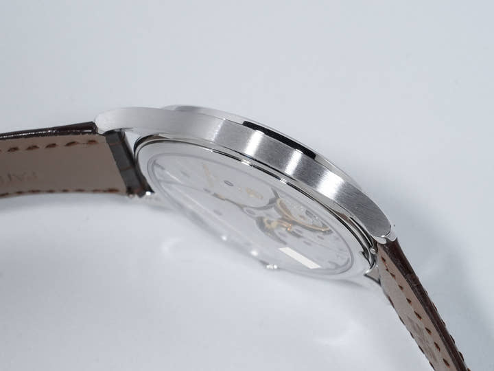 Patek Philippe Calatrava Ref. 6196P-001 Platinum with Rose Gold-Plated Opaline Dial, Unused (ttjppymh)