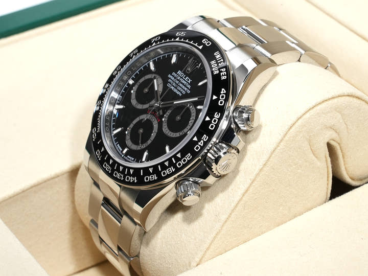 ロレックス デイトナ Ref.126500LN ステンレススチール ブラック文字盤 未使用 2ws9eqgy