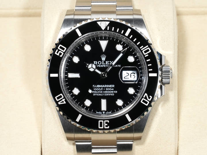ロレックス サブマリーナー デイト Ref.126610LN ステンレススチール ブラック文字盤 未使用 jobn3qzf
