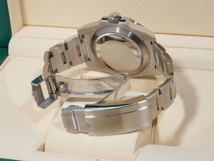 ロレックス サブマリーナー デイト Ref.116610LV ステンレススチール グリーン文字盤 美中古 dx44vu3p