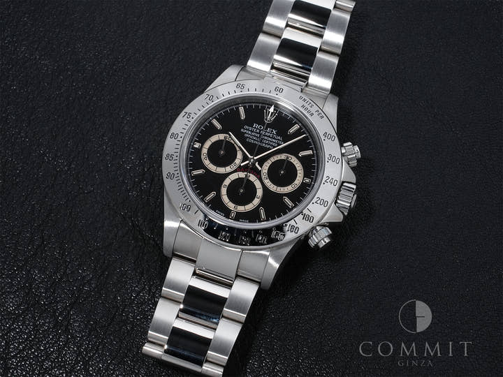 ロレックス デイトナ エルプリメロ Ref.16520 ステンレススチール ブラック文字盤 美中古 oauah79p