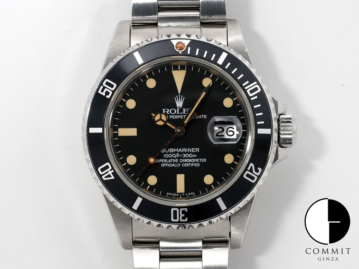ロレックス サブマリーナー デイト Ref.16800 ステンレススチール ブラック文字盤 中古 n84wxodp
