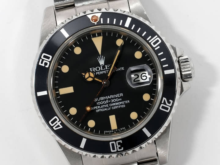 ロレックス サブマリーナー デイト Ref.16800 ステンレススチール ブラック文字盤 中古 n84wxodp