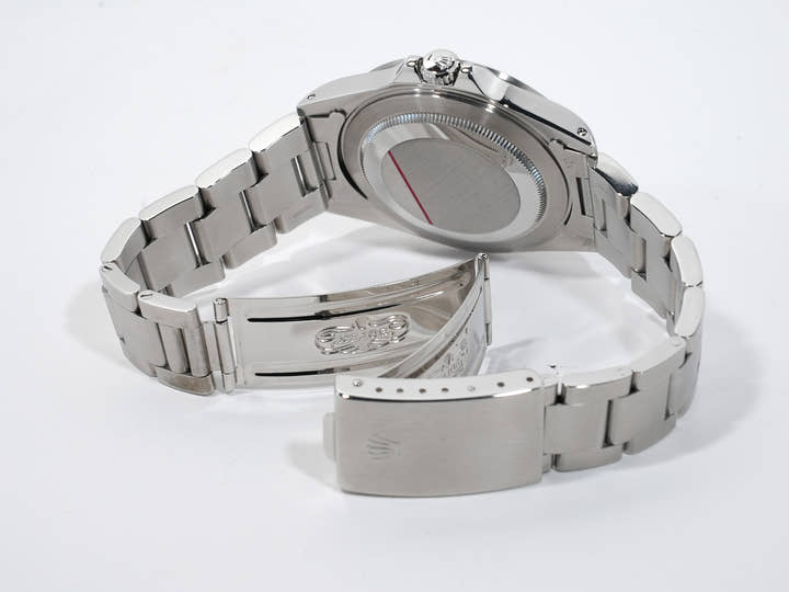 ロレックス エクスプローラーII Ref.16570 ステンレススチール ホワイト文字盤 オイスターブレスレット 中古 zigwaov5