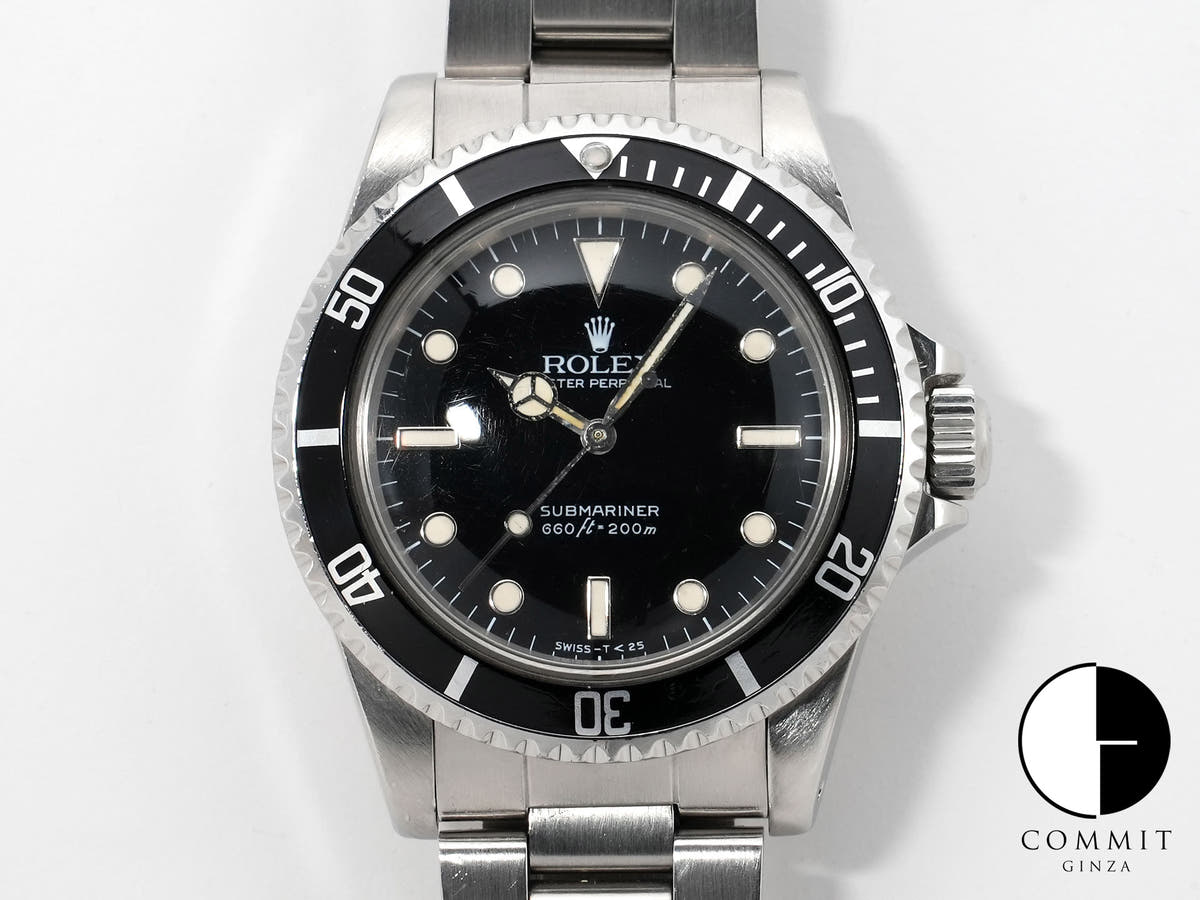 Pre-owned Rolex Submariner Ref. 5513 Stainless Steel Black Dial oyc77vqn