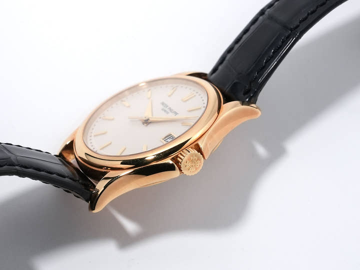 パテックフィリップ カラトラバ Ref.5127J-001 イエローゴールド シルバー文字盤 中古 38zziuwj