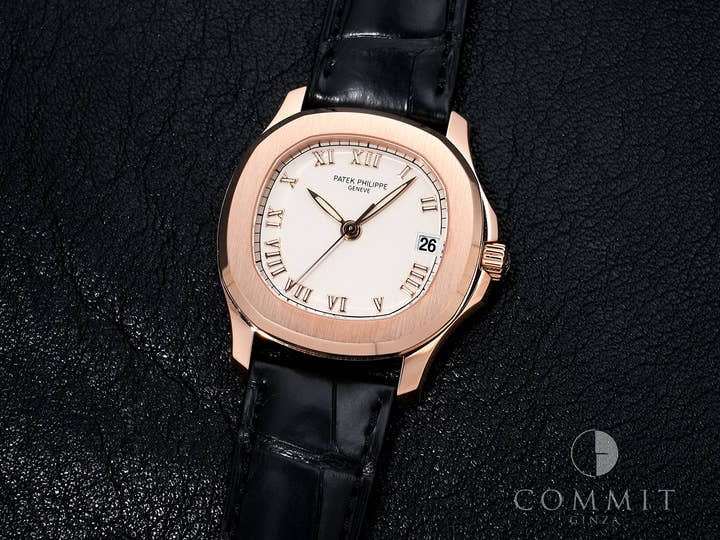 パテックフィリップ アクアノート Ref.5060SR-010 ローズゴールド アイボリー文字盤 美品 k8rsjij2