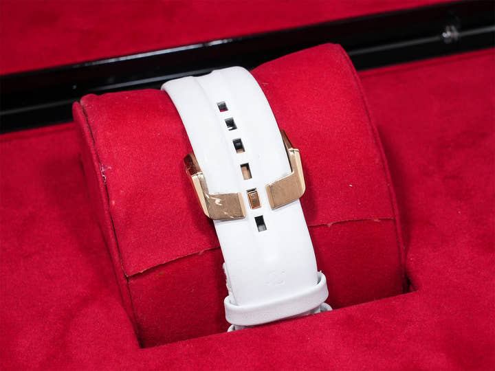 Roger Dubuis Excalibur Double Tourbillon Ref. DBEX0952 White Ceramic Skeleton Dial Pre-owned 78tt3phi