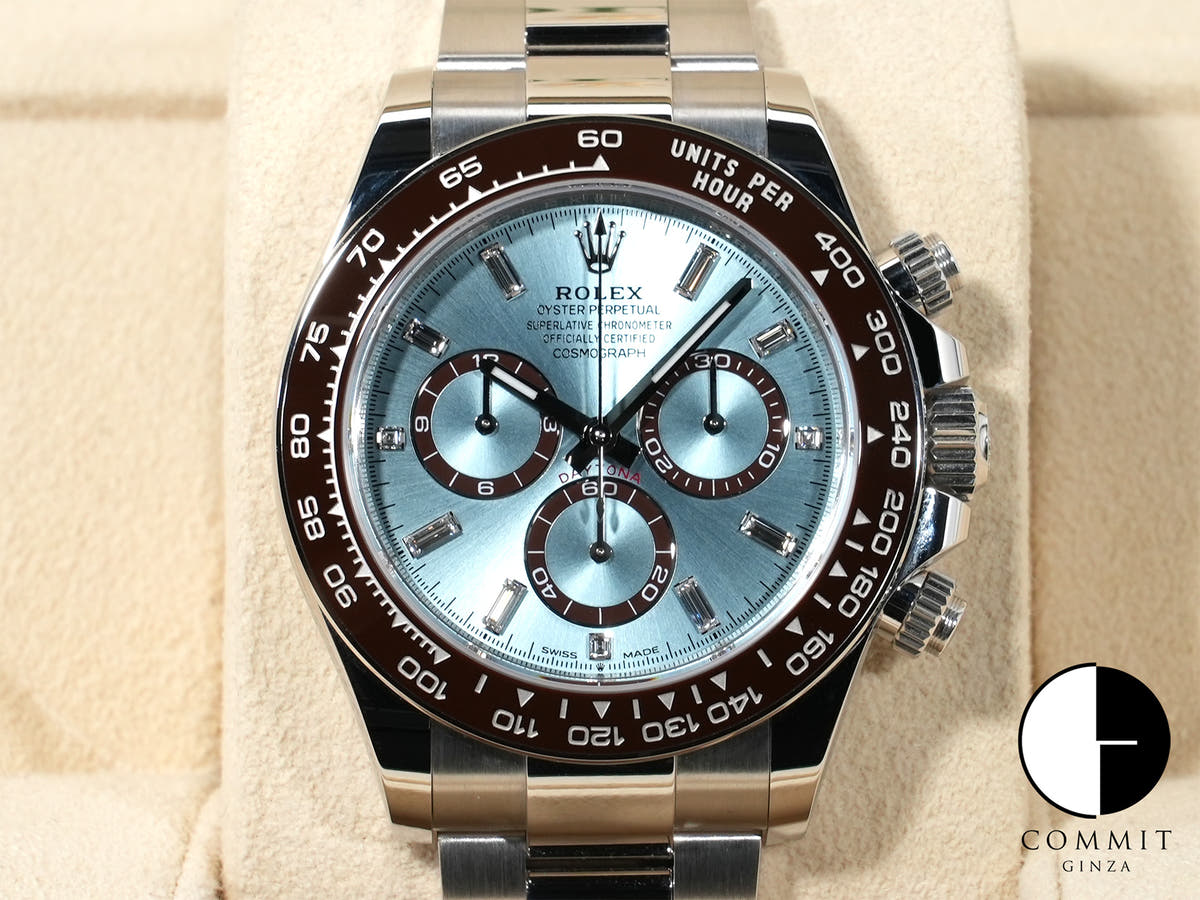 Rolex Daytona Ref. 126506A Platinum Ice Blue with 11 Diamond Dial, Unused (fjrfbfrv)