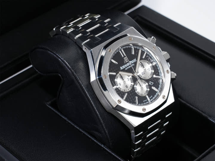 Audemars Piguet Royal Oak Chronograph Ref. 26331ST.OO.1220ST.02 Stainless Steel Black Dial Pre-owned zj4ubzjd