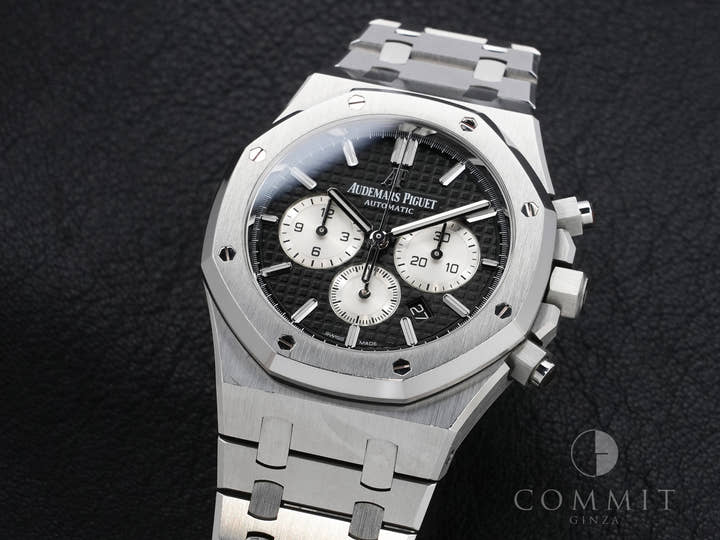 Audemars Piguet Royal Oak Chronograph Ref. 26331ST.OO.1220ST.02 Stainless Steel Black Dial Pre-owned zj4ubzjd