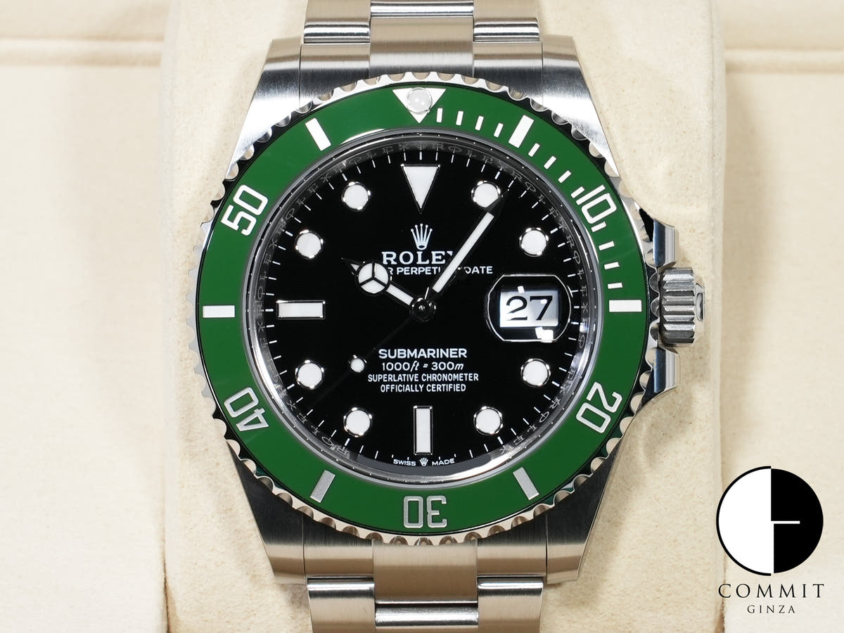 ロレックス サブマリーナー デイト Ref.126610LV ステンレススチール ブラック文字盤 未使用 mcs837e9