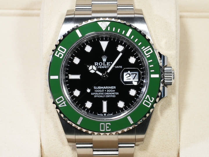 ロレックス サブマリーナー デイト Ref.126610LV ステンレススチール ブラック文字盤 未使用 mcs837e9