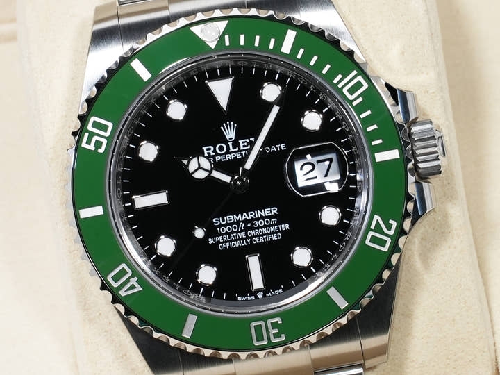 ロレックス サブマリーナー デイト Ref.126610LV ステンレススチール ブラック文字盤 未使用 mcs837e9