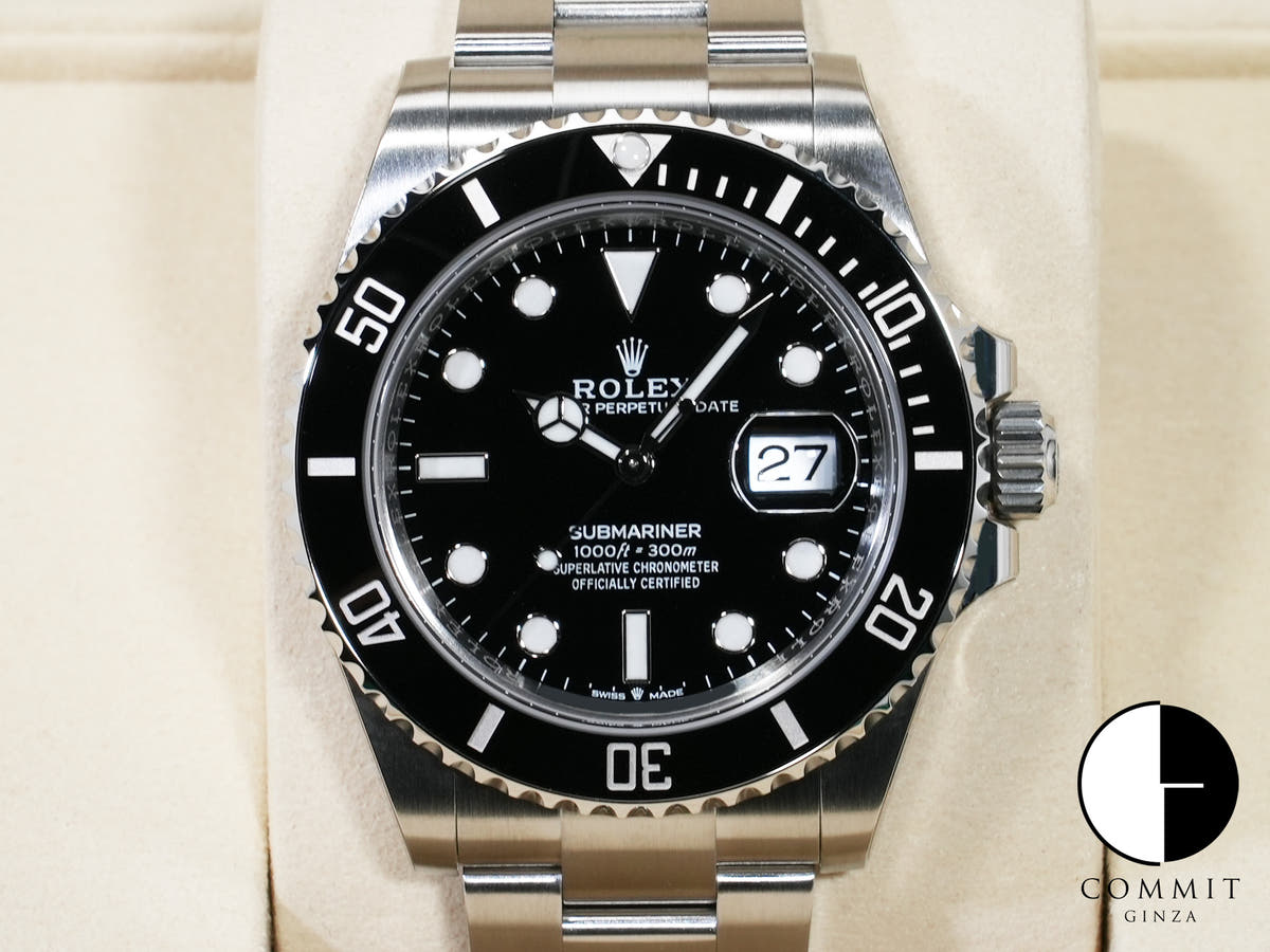 ロレックス サブマリーナー デイト Ref.126610LN ステンレススチール ブラック文字盤 未使用 35x2tpm7