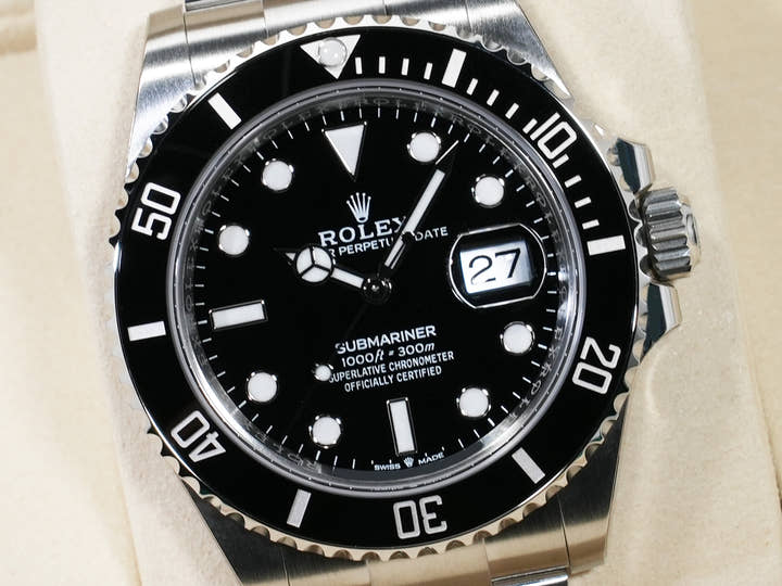 ロレックス サブマリーナー デイト Ref.126610LN ステンレススチール ブラック文字盤 未使用 35x2tpm7