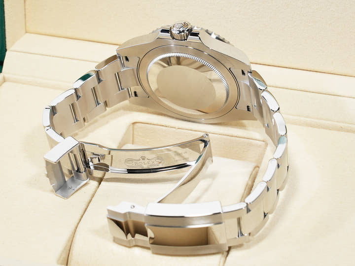 Rolex GMT-Master II Ref. 126710BLNR Stainless Steel Black Dial Oyster Bracelet Unused ty85ofxk