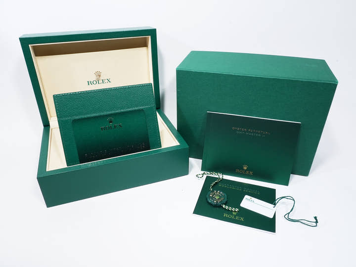 Rolex GMT-Master II Ref. 126710BLNR Stainless Steel Black Dial Oyster Bracelet Unused ty85ofxk