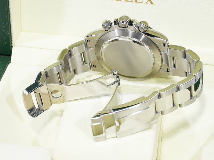 ロレックス デイトナ Ref.116520 ステンレススチール ブラック文字盤 美中古 muunosmv