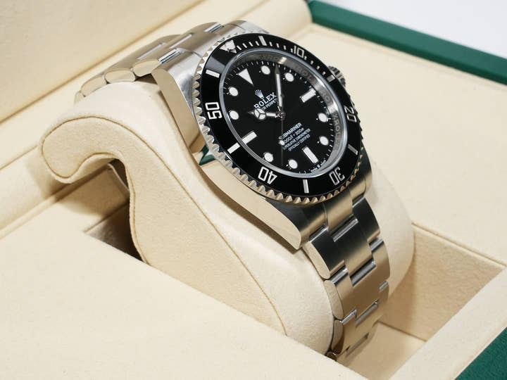 ロレックス サブマリーナー ノンデイト Ref.124060 ステンレススチール ブラック文字盤 未使用 twbb3aoi
