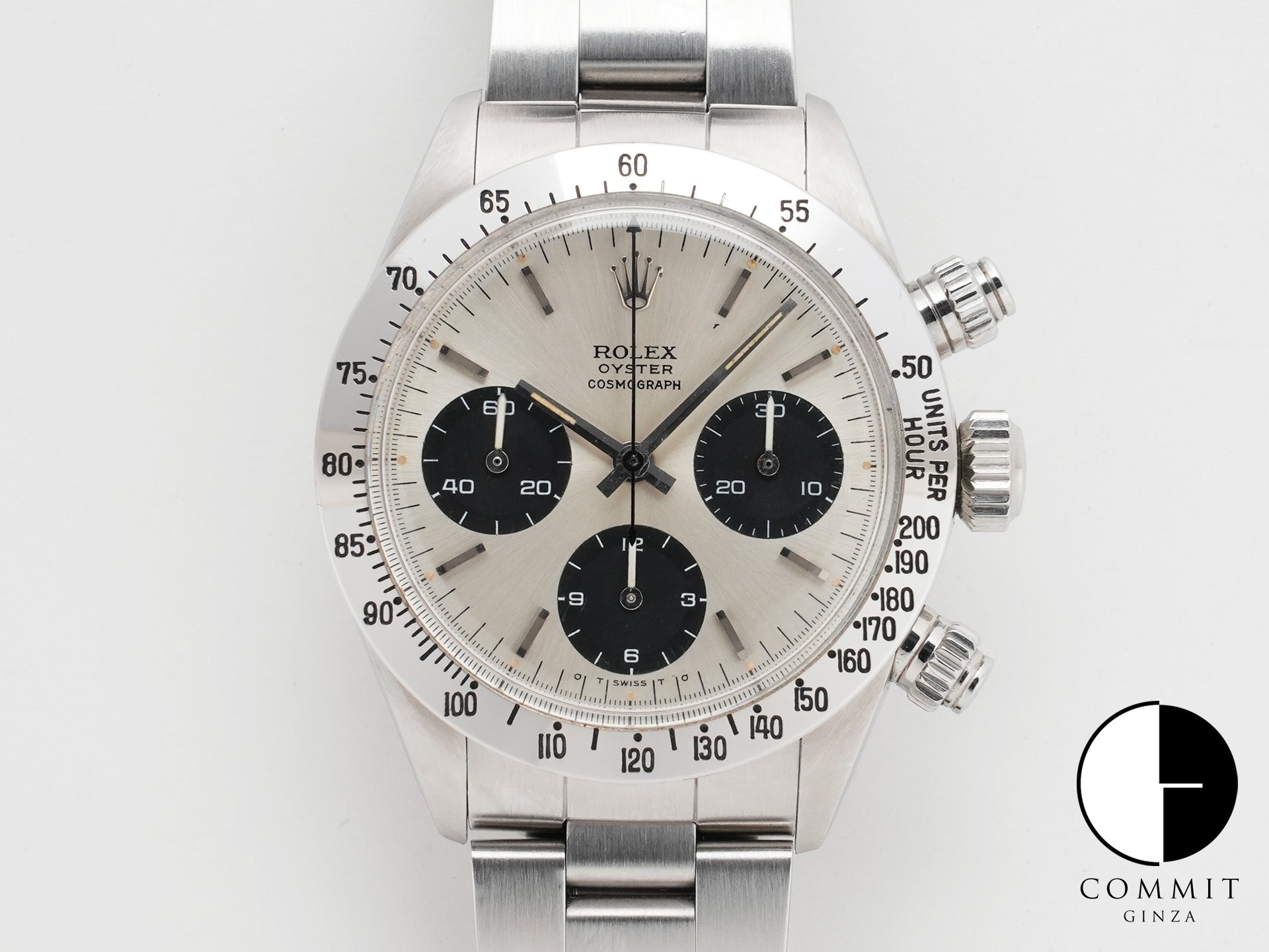 ロレックス デイトナ Ref.6265 ステンレススチール シルバー文字盤 中古 znbiwfhk