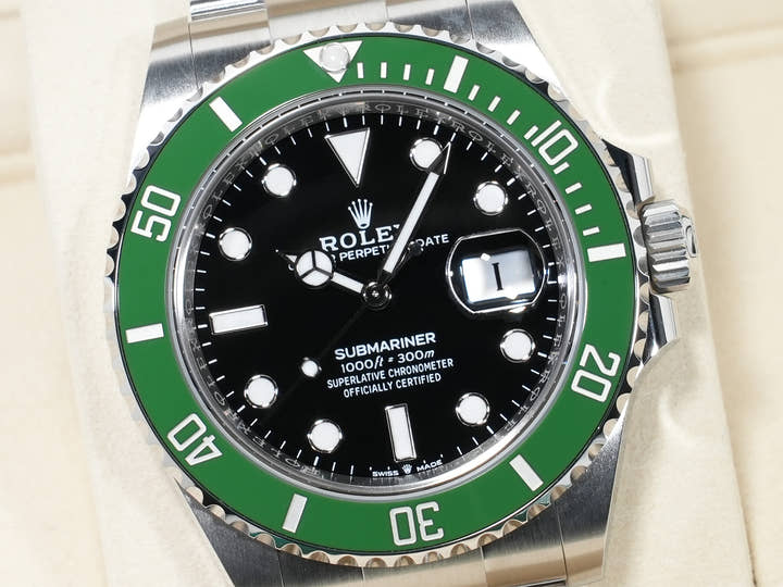 ロレックス サブマリーナー デイト Ref.126610LV ステンレススチール ブラック文字盤 未使用 9675xdqu