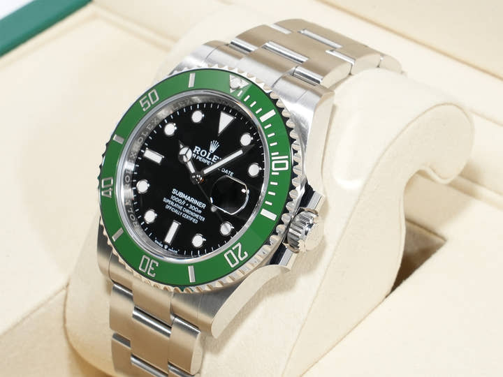 ロレックス サブマリーナー デイト Ref.126610LV ステンレススチール ブラック文字盤 未使用 9675xdqu