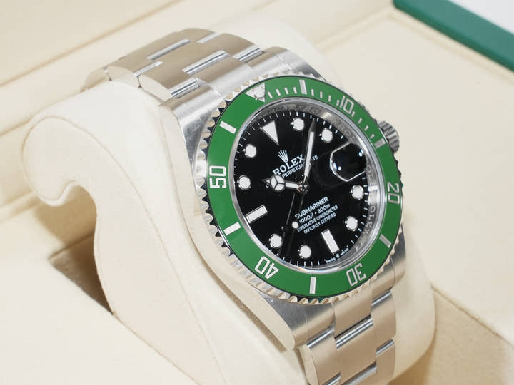 ロレックス サブマリーナー デイト Ref.126610LV ステンレススチール ブラック文字盤 未使用 9675xdqu