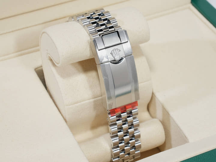 Rolex GMT-Master II Ref. 126710GRNR Stainless Steel with Black Dial and Jubilee Bracelet (Unused) km88rfby