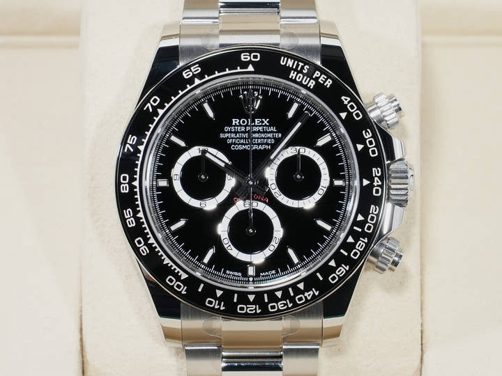 ロレックス デイトナ Ref.126500LN ステンレススチール ブラック文字盤 未使用 8exk2pjn
