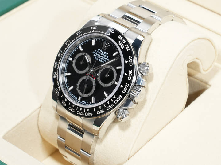 ロレックス デイトナ Ref.126500LN ステンレススチール ブラック文字盤 未使用 69tca6cy