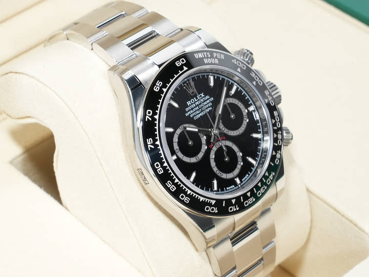 ロレックス デイトナ Ref.126500LN ステンレススチール ブラック文字盤 未使用 3wmdvk3w